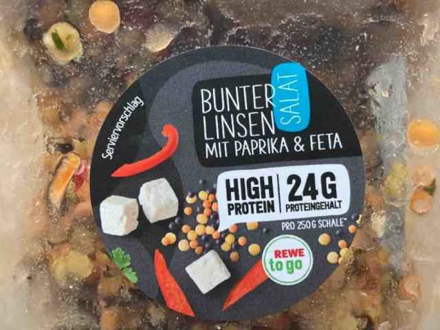 Bunter Linsen Salat von Rewe von LeBelle | Hochgeladen von: LeBelle