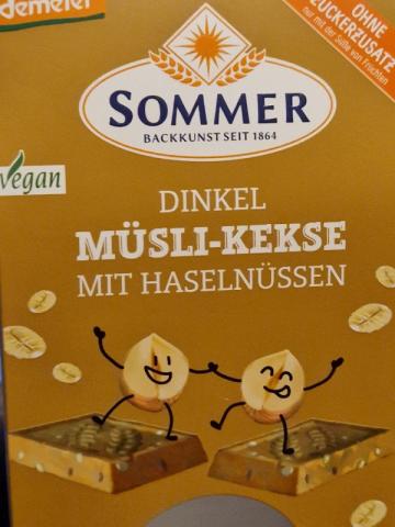 Dinkel-Müsli-Kekse Dinkel Müsli Kekse, mit Haselnüssen von u1266 | Hochgeladen von: u1266755