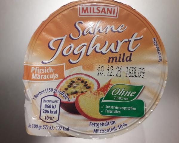 Sahne Joghurt mild , Pfirsich-Maracuja | Hochgeladen von: Monika4711