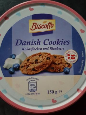 Danish Cookies Kokosflocken und Blaubeere von Kathiwf | Hochgeladen von: Kathiwf