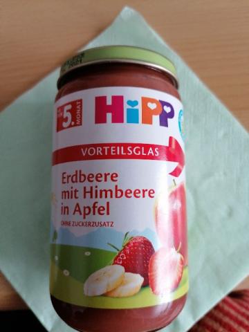 Erdbeere mit Himbeere in Apfel  von Melanie Mell | Hochgeladen von: Melanie Mell