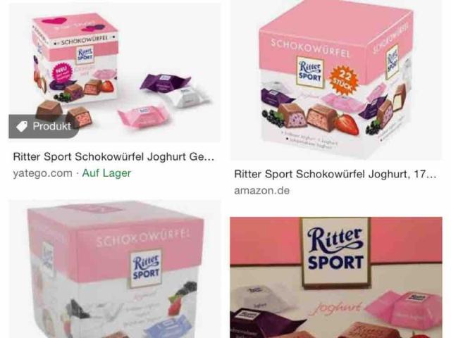 Ritter Sport Schokowürfel Joghurt, Milch von Lena90 | Hochgeladen von: Lena90