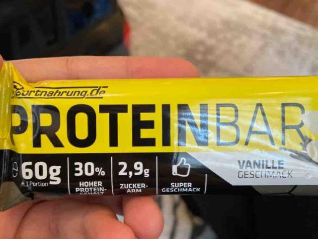 Sportnahrung Protein Riegel vanille by Mego | Uploaded by: Mego
