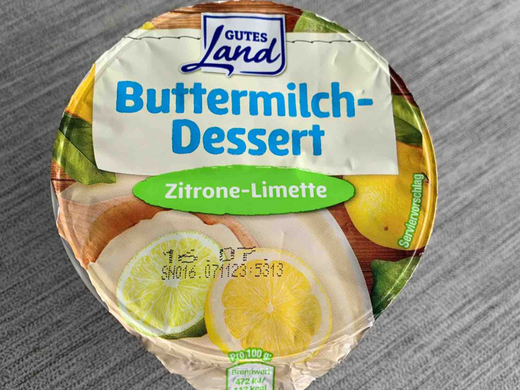 Buttermilch-Dessert, Zitrone-Limette von NickiPhone | Hochgeladen von: NickiPhone