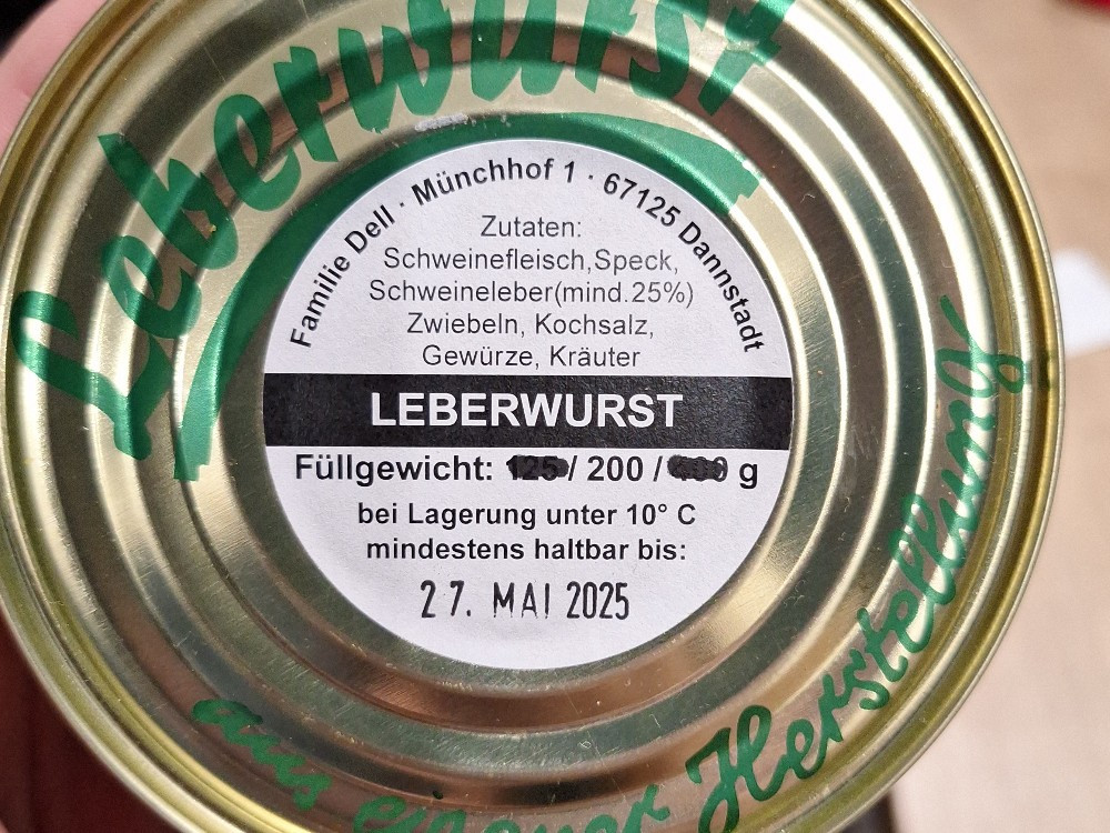 Dells Leberwurst in der Dose von helenad | Hochgeladen von: helenad