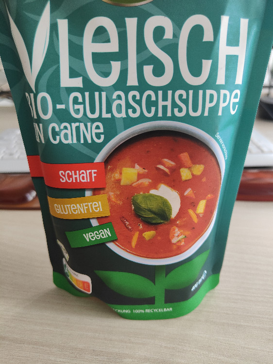 Bio-Gulaschsuppe, sin carne von stefaniemohr1429 | Hochgeladen von: stefaniemohr1429