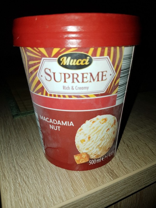 Macadamia Nut Premium Ice Cream, mit viel Sahne von ps105815 | Hochgeladen von: ps105815