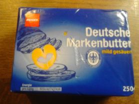Deutsche Markenbutter, mildgesäuerte Butter, 82% | Hochgeladen von: schlabbeduddel195