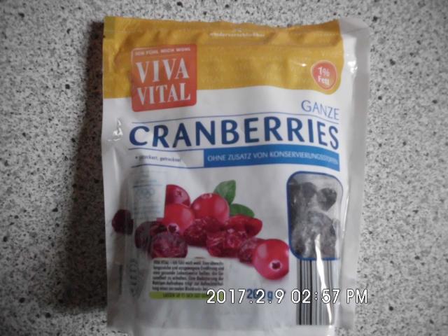 Viva Vital, Ganze Cranberries | Hochgeladen von: Pummelfloh