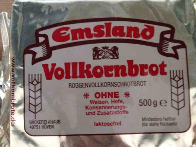 Emsland Vollkornbrot, Roggenvollkornschrotbrot von franklanfer | Hochgeladen von: franklanfer