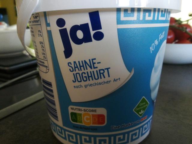 Ja! Sahnejoghurt nach griechischer Art, 10% Fett von Oasibrit | Hochgeladen von: Oasibrit
