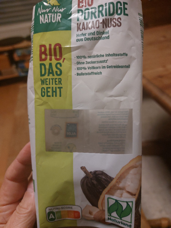 Bio Porridge Kakao-Nuss von yogirette | Hochgeladen von: yogirette