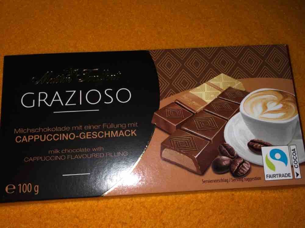 Grazioso Maitre truffout, Milchschokoladenriegel mit Cappuccino- | Hochgeladen von: ralle86