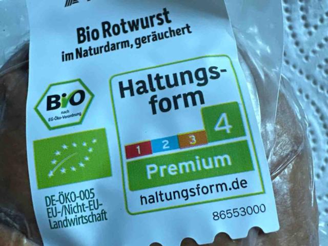 Bio-Rotwurst von Mazur | Hochgeladen von: Mazur