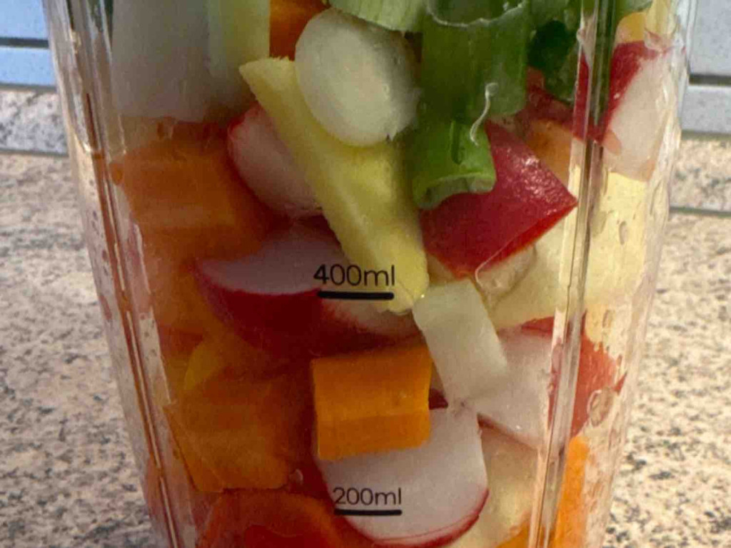 Smoothie "Vitaminbooster", Obst, Gemüse von Micky1958 | Hochgeladen von: Micky1958
