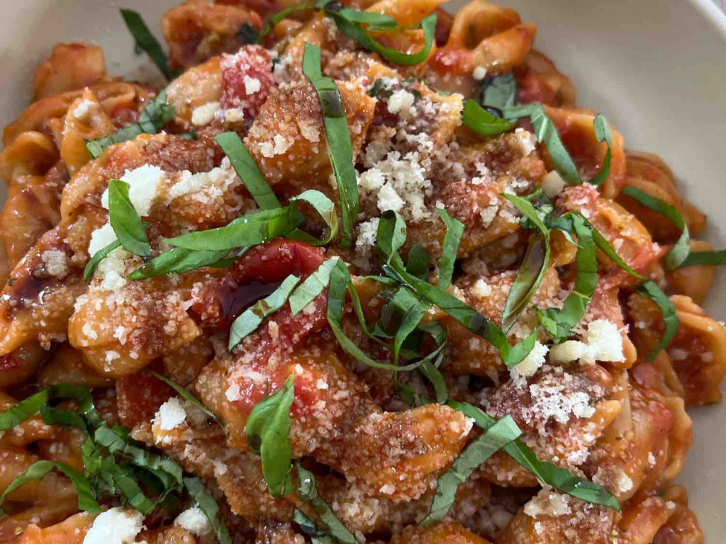 Conchiglie Bruschetta Art mit bunten Kirschtomaten von AnniPoeh | Hochgeladen von: AnniPoeh