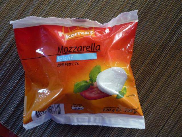 Mozzarella, leicht (Korrekt) | Hochgeladen von: be54517