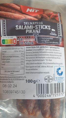 HIT Salami Sticks pikanz von alina393@web.de | Hochgeladen von: alina393@web.de