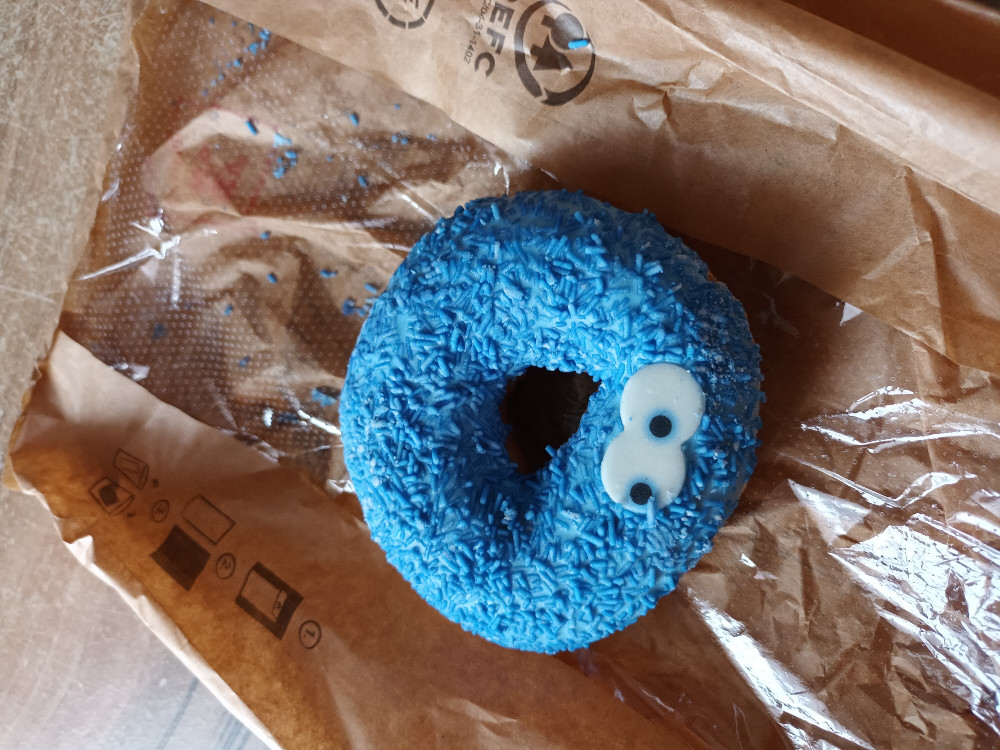 Donut Blaues Monster von Melvino | Hochgeladen von: Melvino