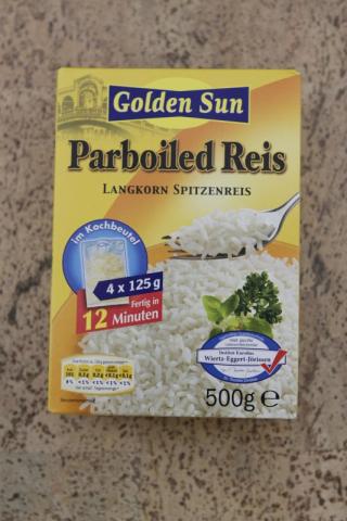 Parboiled Reis, ungekocht (Golden Sun) | Hochgeladen von: fit63