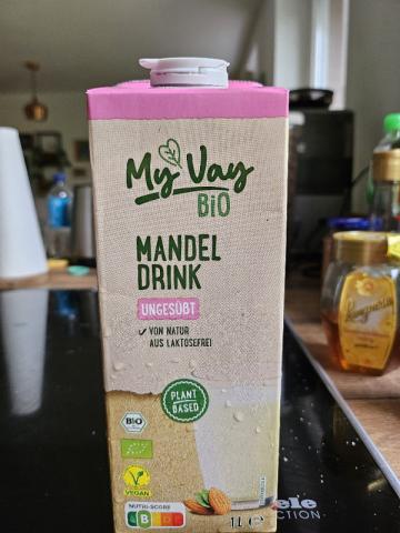 My Vay Bio Mandel Drink, Ungesüst von Natur by SomZa | Uploaded by: SomZa