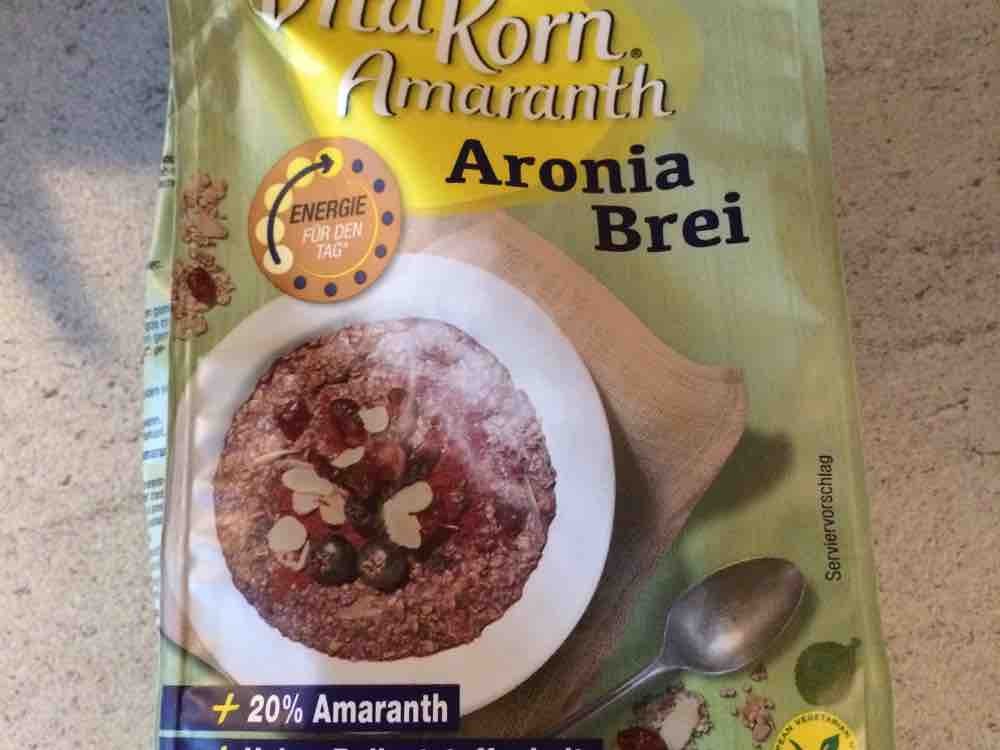 VitaKorn Amaranth Aronia Brei Allos, Aronia von Jessimaus | Hochgeladen von: Jessimaus