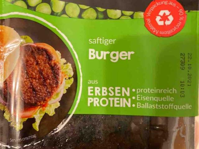 Burger aus Erbsenprotein, vegan by jonesindiana | Hochgeladen von: jonesindiana