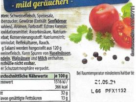 Traditions-Salami -mild geräuchert-, Wurst | Hochgeladen von: antonsoest508