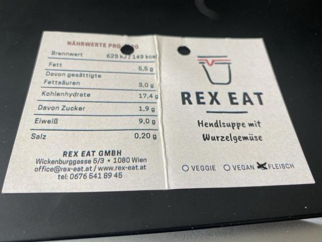 Rex Eat: Hendlsuppe mit Wurzelgemüse | Hochgeladen von: chriger