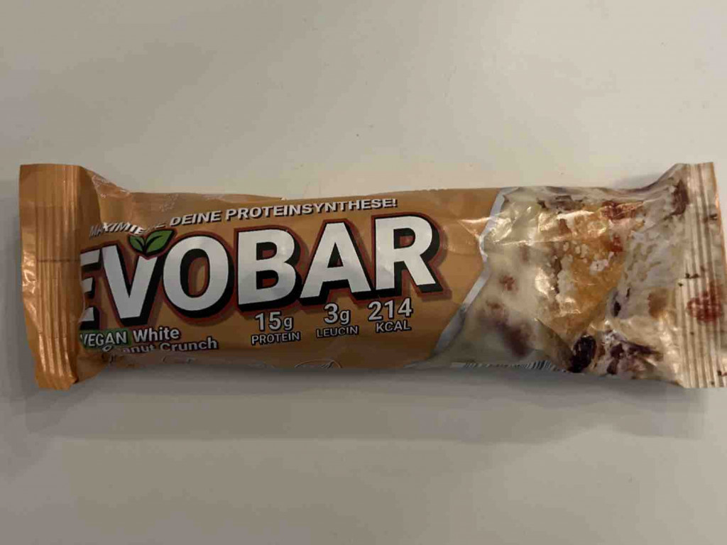 EvoBar Vegan White Peanut Crunch, net-carbs von juulee | Hochgeladen von: juulee