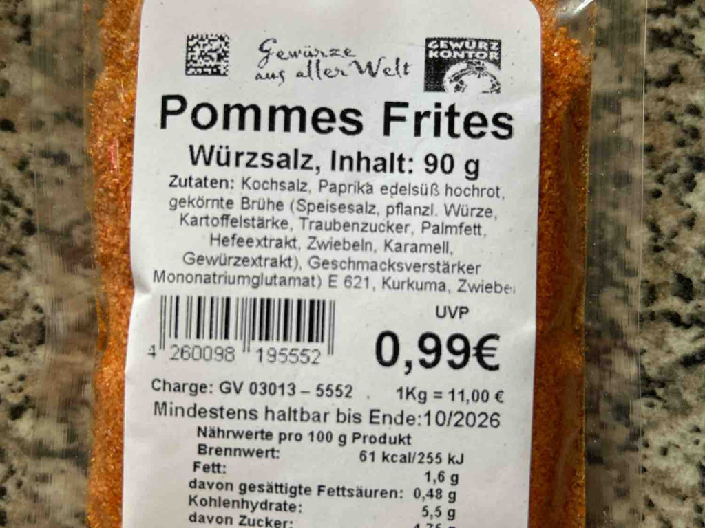 Pommes Frites Gewürz von resevankek | Hochgeladen von: resevankek