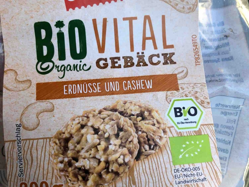 Bio vital Gebäck, Erdnüsse und Cashew von nataschal1102 | Hochgeladen von: nataschal1102