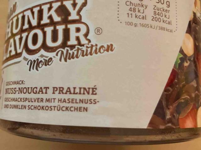 Chunky Flavour, Nuss-Nougat Praline von wolpa | Hochgeladen von: wolpa