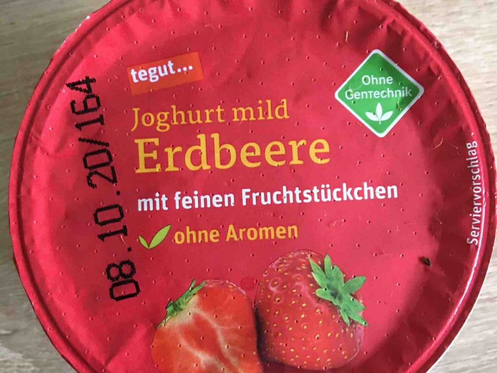 Joghurt mild Erdbeere, mit feinen Fruchtstückchen von Teichanlag | Hochgeladen von: Teichanlage
