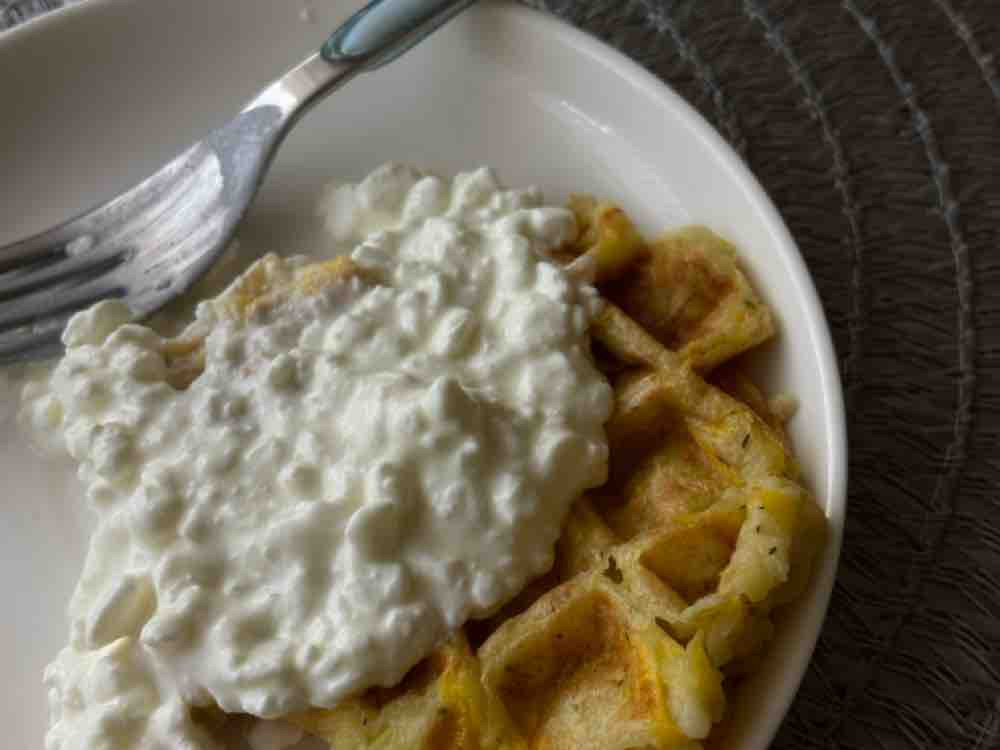 Zucchini-Waffeln mit laktosefreier Milch von Valeriia2001 | Hochgeladen von: Valeriia2001