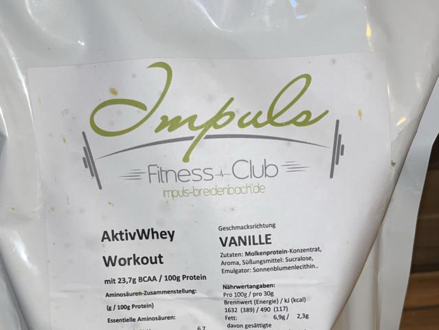 Impuls AktivWhey Workout, Vanille von lenik3 | Hochgeladen von: lenik3