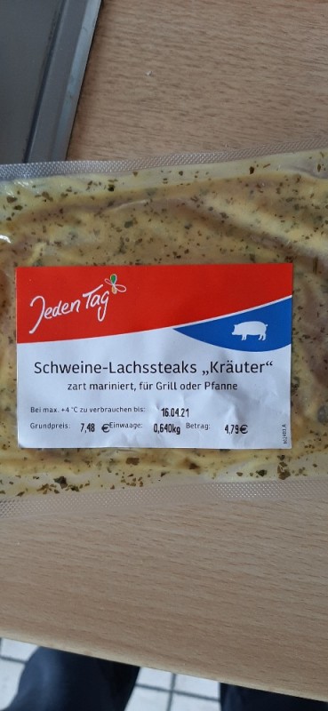 Schweine-Lachssteak von WilJan | Hochgeladen von: WilJan