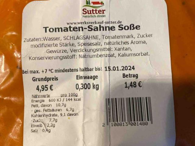 Tomaten-Sahne-Soße von DieDieIchBin | Hochgeladen von: DieDieIchBin