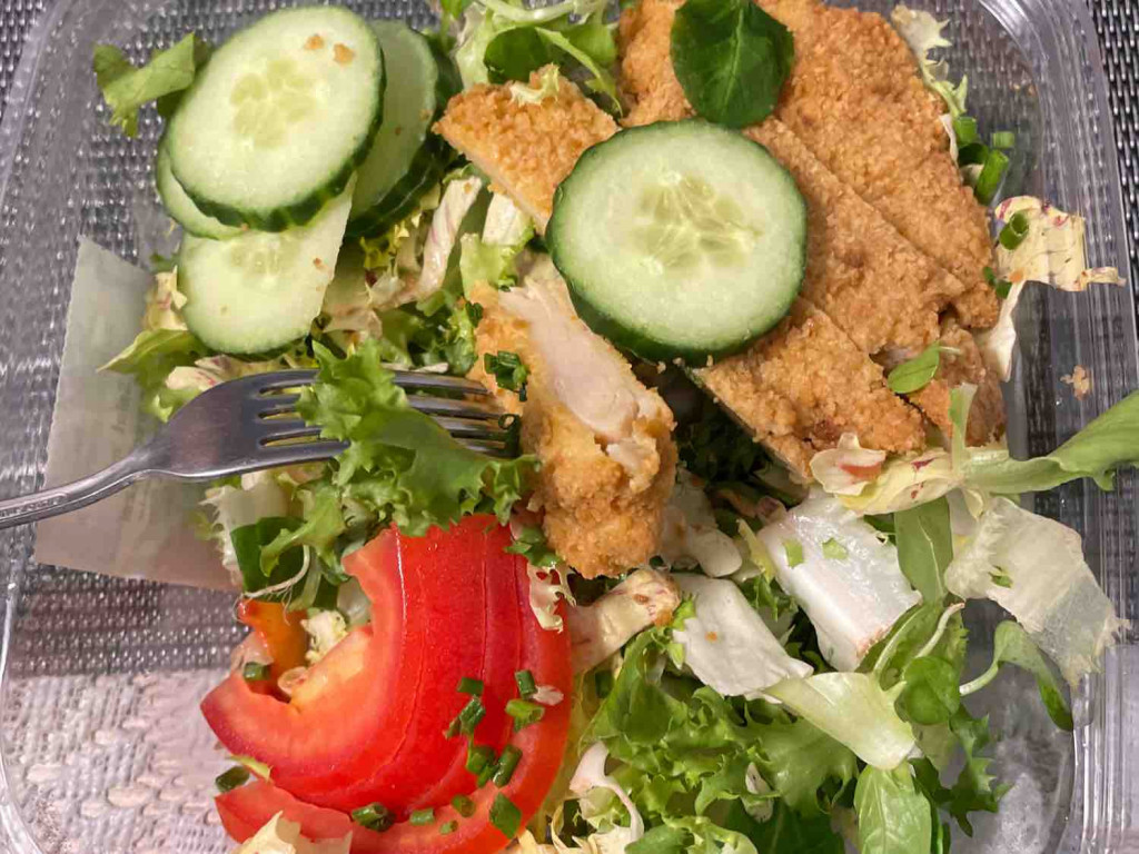 Salat mit Hühnerschnitzel, Billa von Coachkiki | Hochgeladen von: Coachkiki