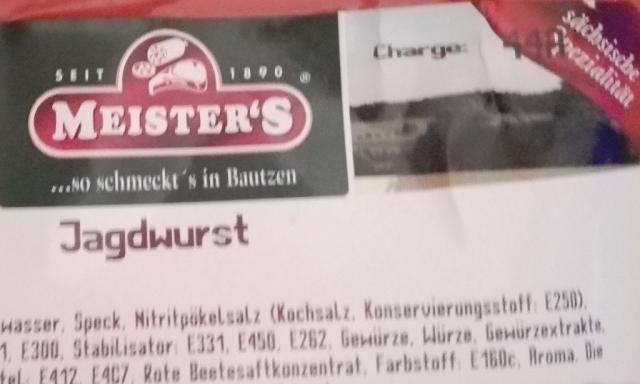 Meisters Jagdwurst - so schmeckts in Bautzen | Hochgeladen von: Wtesc