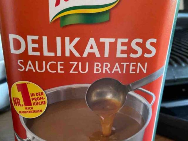 Delikatess Sauce zum Braten, zubereitet von pauletteyogurette | Hochgeladen von: pauletteyogurette