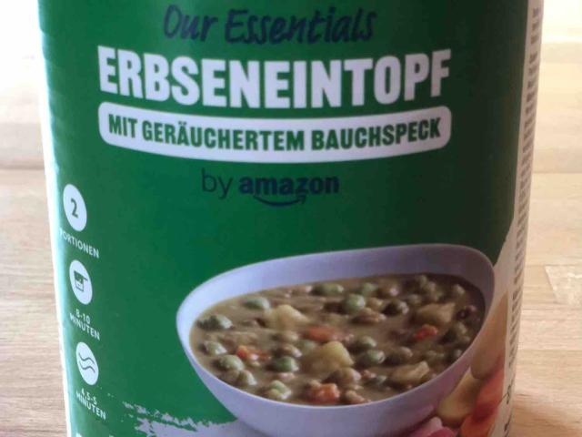 Erbseneintopf (Our Essentials), mit geräuchertem Bauchspeck von  | Hochgeladen von: fastredsquirrel