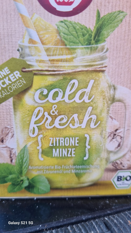 Teekanne cold&fresh Zitrone Minze, Bio von 6elociN | Hochgeladen von: 6elociN