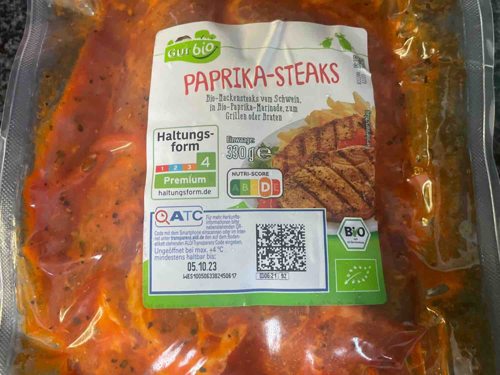 Bio Paprika Steak von Lasche | Hochgeladen von: Lasche