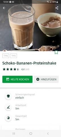 Schoko-Bananen-Proteinshake von Anice37 | Hochgeladen von: Anice37