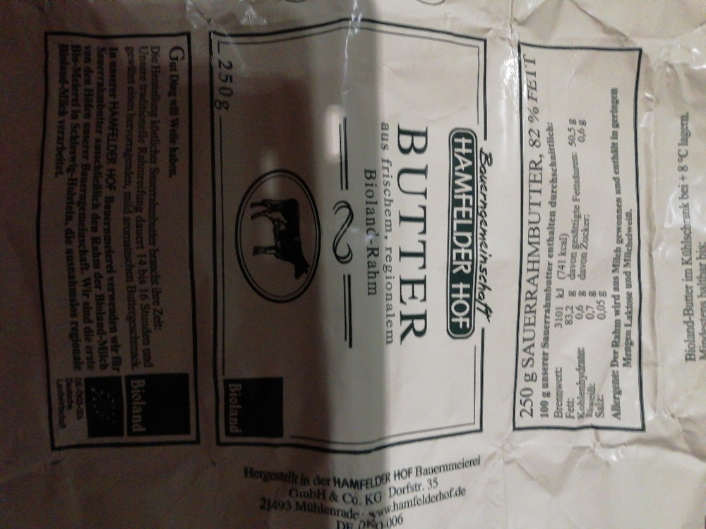 Butter, mit Biorahm von caro59 | Hochgeladen von: caro59