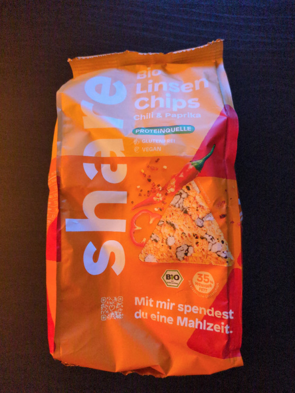 Linsen Chips Chili & Paprika von lasi | Hochgeladen von: lasi