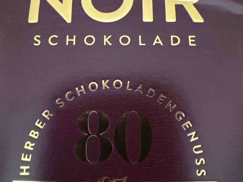 Rewe Beste Wahl Noir Schokolade, 80% Kakao von wittchenschnee | Hochgeladen von: wittchenschnee