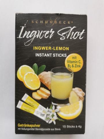 Ingwer Shot, Ingwer-Lemon Instant Sticks von ken85 | Hochgeladen von: ken85