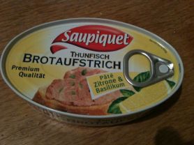 Saupiquet Brotaufstrich, Pt Zitrone & Bas | Hochgeladen von: netzopfer